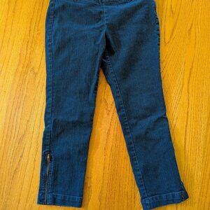 Sexy Slip Fit Jeans with Zippered Ankles